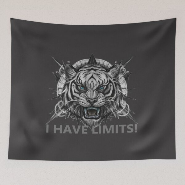 Item preview, Tiger. I have limits. designed and sold by Tomasz  Siennicki.