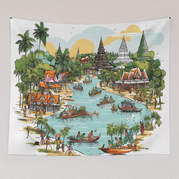 Item preview, Thai culture craft and art designed and sold by Ryslissa.