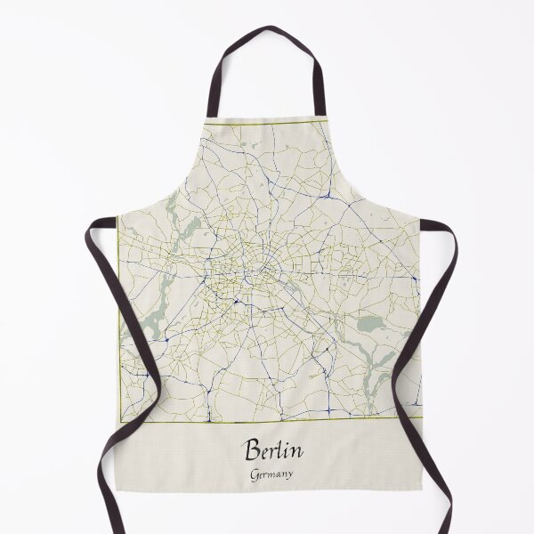 Item preview, Berlin Germany Named City Map - Hand-Drawn designed and sold by StylishStacks.