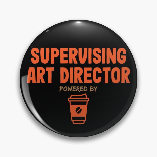 Item preview, Supervising Art Director Powered by Coffee designed and sold by NermilioDesigns.