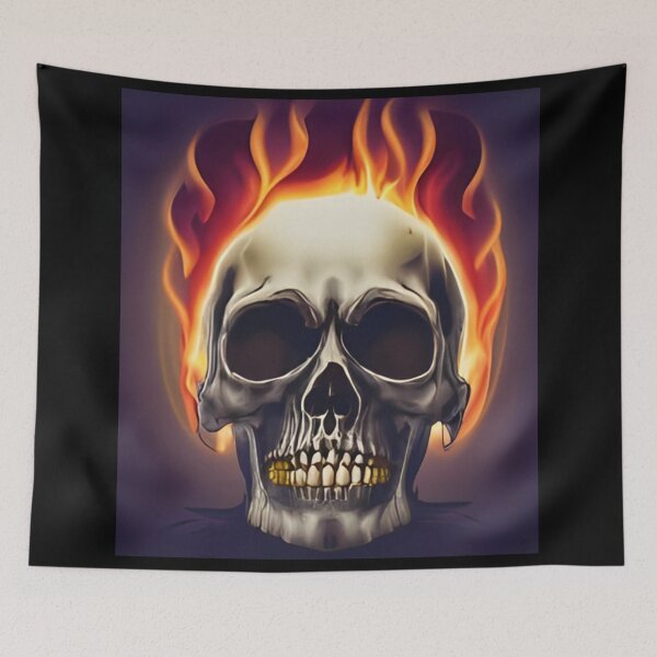 Item preview,  Skull fireview 1 Skull fireview 2 Skull fireview 3 Skull fireview 4 scroll to edit slide scroll to additional images Skull fire designed and sold by Frizzanteworld.