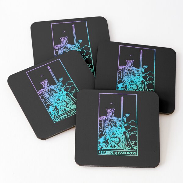 Item preview, Queen of Swords Tarot Card Rider Waite Witchy designed and sold by taaddison50.