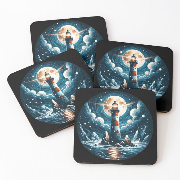 Item preview, Night Lighthouse designed and sold by Azrora.