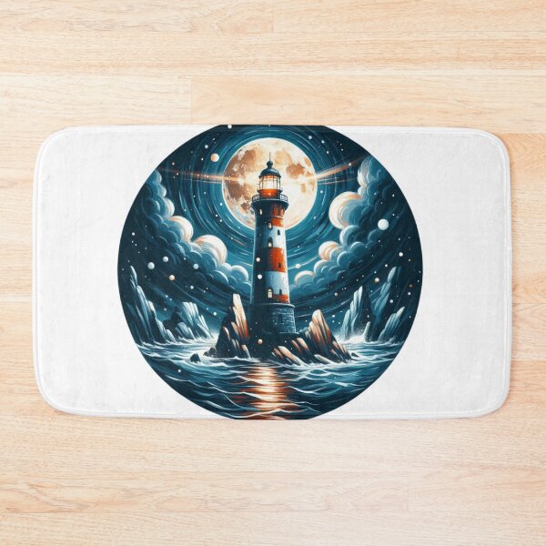 Item preview, Night Lighthouse designed and sold by Azrora.