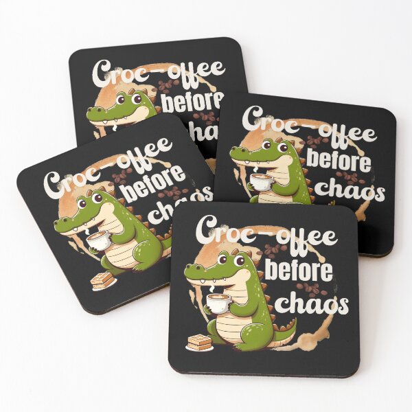 Item preview, Croc-offee before chaos designed and sold by Fr0mtheMachine.