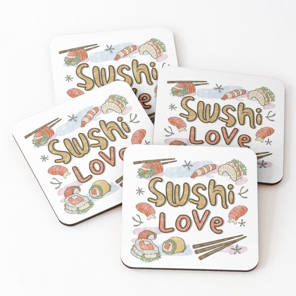 Item preview, sushi love kawaii designed and sold by shirt-x.