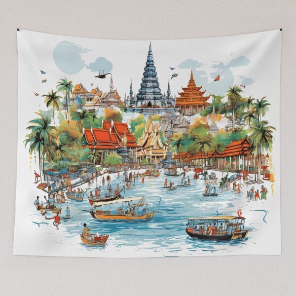 Item preview, Thai Traditionals culture life  designed and sold by Ryslissa.