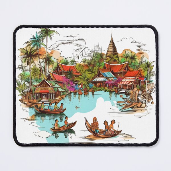 Item preview, Traditional life in Thailand  designed and sold by Ryslissa.