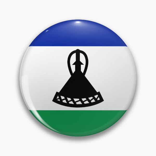 Item preview, National Flag Kingdom of Lesotho designed and sold by Danler.