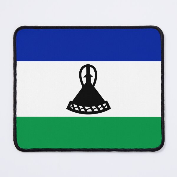 Item preview, National Flag Kingdom of Lesotho designed and sold by Danler.