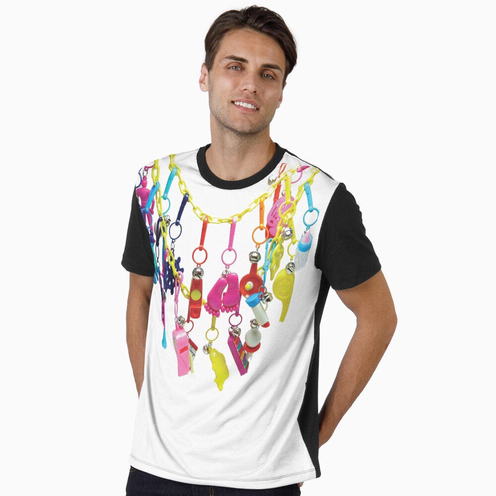 80s charm necklace