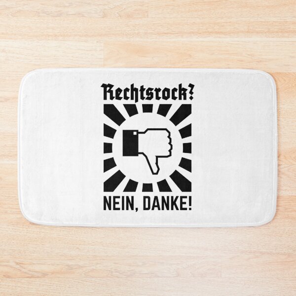 Item preview, Right-wing rock? No thanks! (Rays / Black) designed and sold by Roderix.