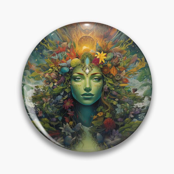 Item preview, Enchanted Forest Deity Ethereal Fantasy Illustration designed and sold by solrevolver.