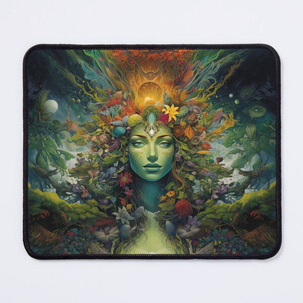 Item preview, Enchanted Forest Deity Ethereal Fantasy Illustration designed and sold by solrevolver.