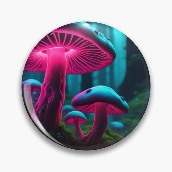 Item preview, Mushroom forest  designed and sold by WildflowersAI.