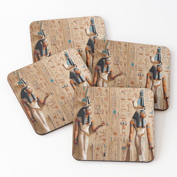 Item preview, Egyptian Hieroglyphics on the Temple walls - 2 designed and sold by nyathiwa.