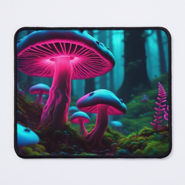 Item preview, Mushroom forest designed and sold by WildflowersAI.