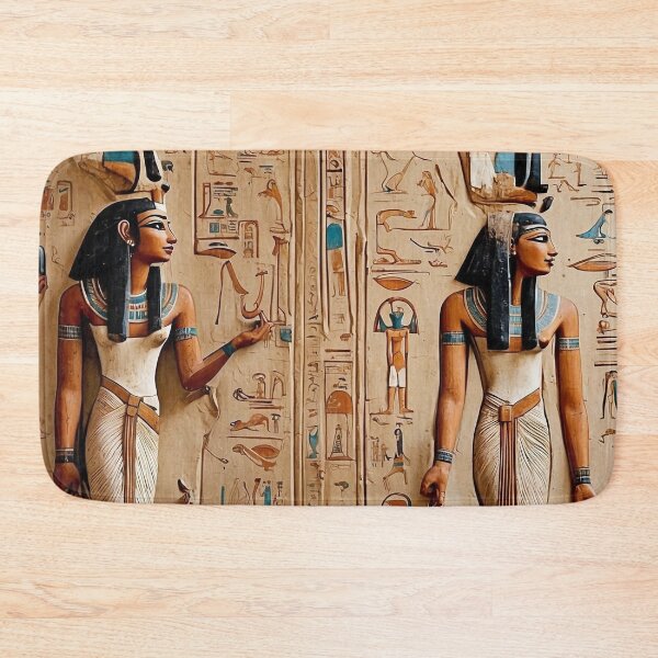 Item preview, Egyptian Hieroglyphics on the Temple walls - 2 designed and sold by nyathiwa.