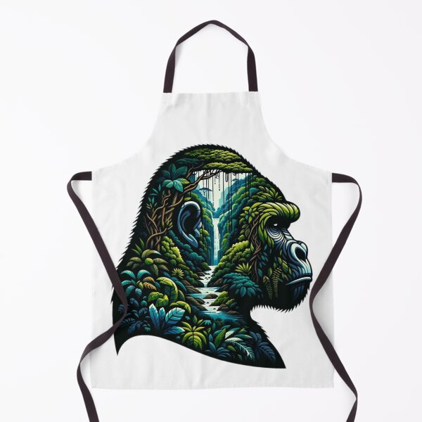 Item preview, gorilla designed and sold by FarbenFabel.