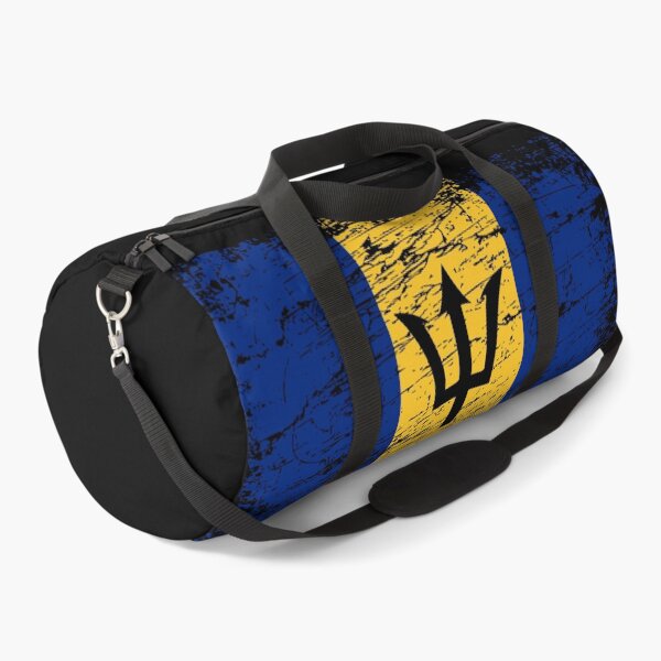 Item preview, Barbados flag used look designed and sold by GeogDesigns.
