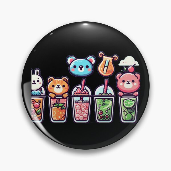 Item preview, Animal Bubble Tea Set designed and sold by bobateelovers.