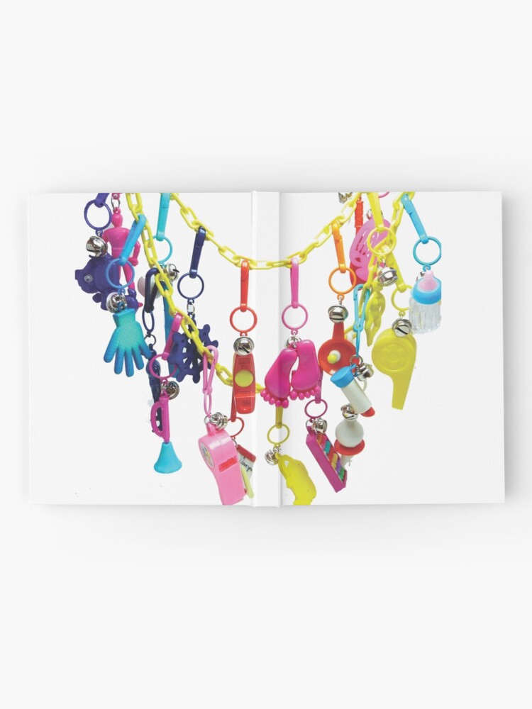 80s Plastic Charm Necklace 80s Charm Necklace