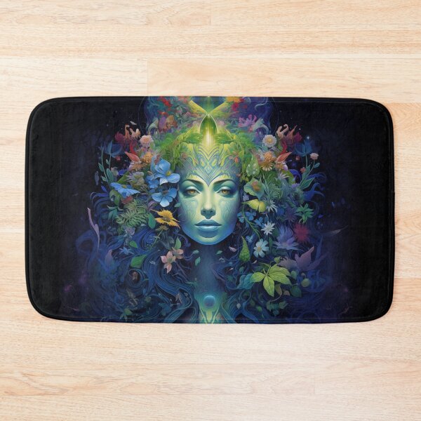 Item preview, Lunar Goddess of Bloom Nighttime Fantasy Art designed and sold by solrevolver.