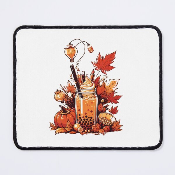 Item preview, Autumn Aesthetic Bubble Tea designed and sold by bobateelovers.