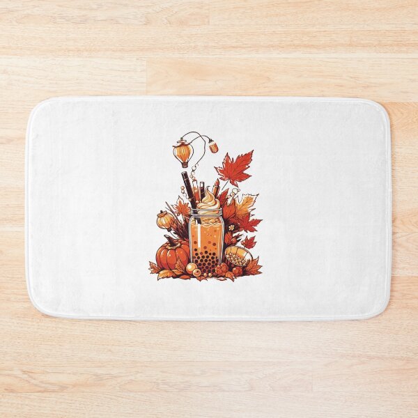 Item preview, Autumn Aesthetic Bubble Tea  designed and sold by bobateelovers.