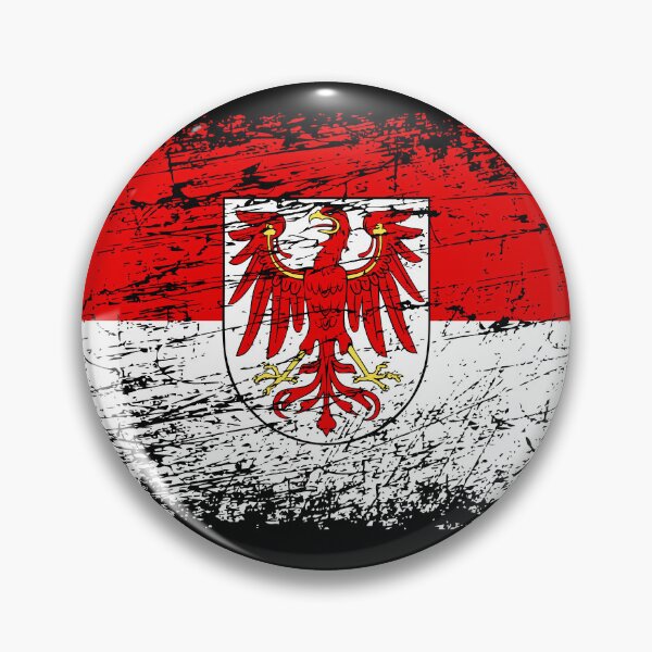 Item preview, Brandenburg flag used look designed and sold by GeogDesigns.