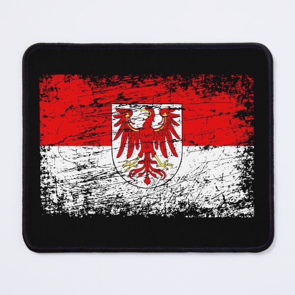 Item preview, Brandenburg flag used look designed and sold by GeogDesigns.