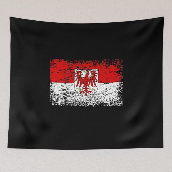 Item preview, Brandenburg flag used look designed and sold by GeogDesigns.