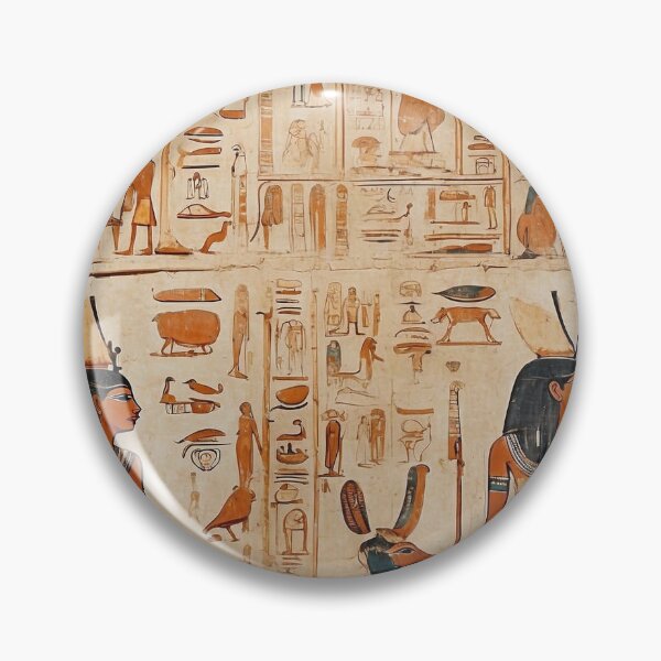 Item preview, Egyptian Hieroglyphics on the Temple Walls -3 designed and sold by nyathiwa.