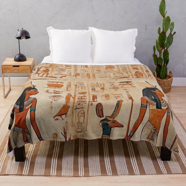 Item preview, Egyptian Hieroglyphics on the Temple Walls -3 designed and sold by nyathiwa.