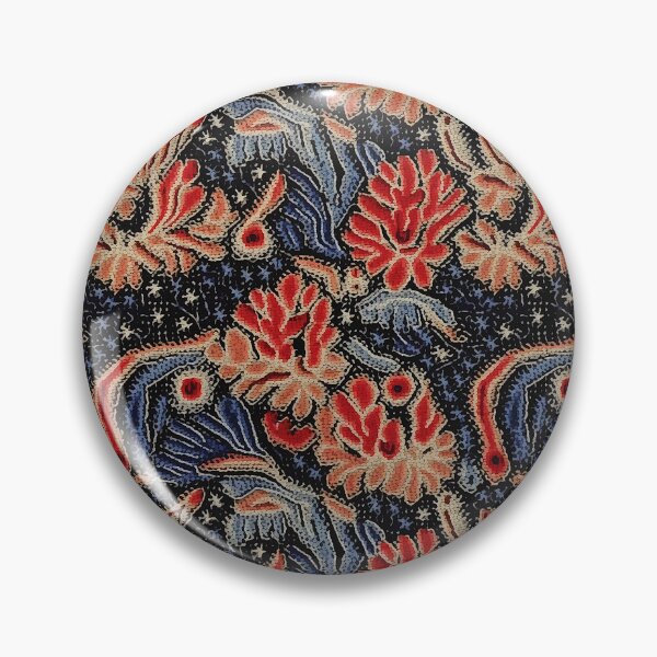 Item preview, 29 Personalised Hand-woven Batik Tapestry | Not On The High Street Mosaic Pattern For Home Decor designed and sold by PaddyMcKhan.