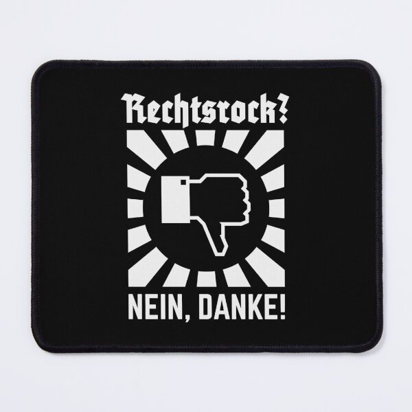 Item preview, Right-wing rock? No thanks! (Rays / White) designed and sold by Roderix.