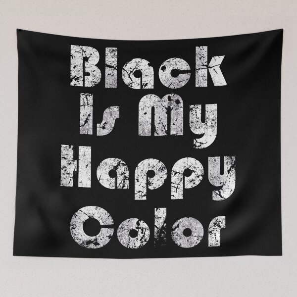 Item preview, Black Is My Happy Color Bahaus designed and sold by SRZT.