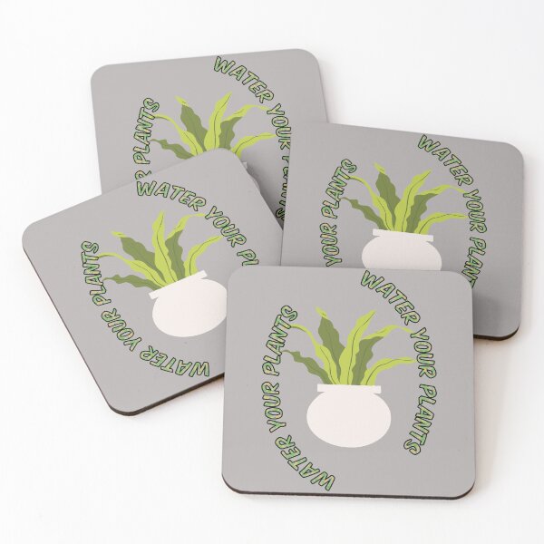 Item preview, Water Your Plants designed and sold by QlkaDotCom SHOP.