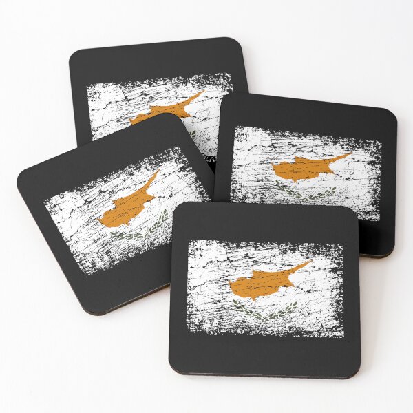 Item preview, Cyprus flag used look designed and sold by GeogDesigns.