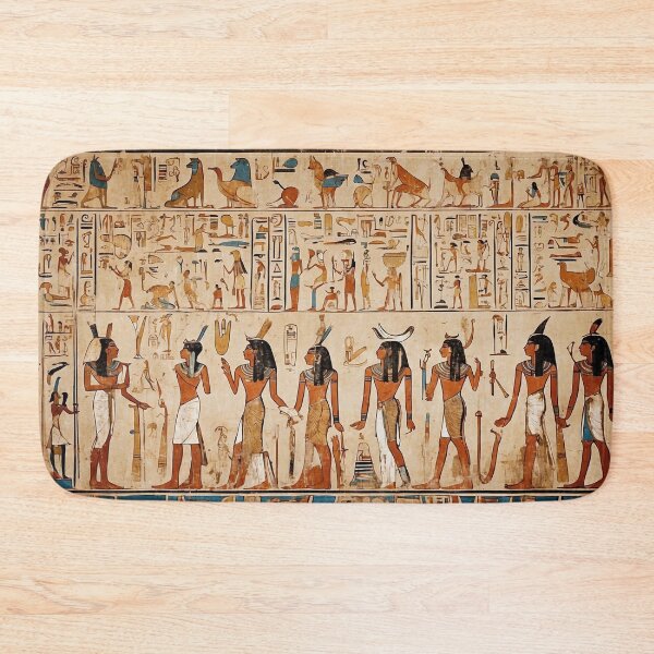 Item preview, Egyptian Hieroglyphics on the Temple Wall - 4 designed and sold by nyathiwa.