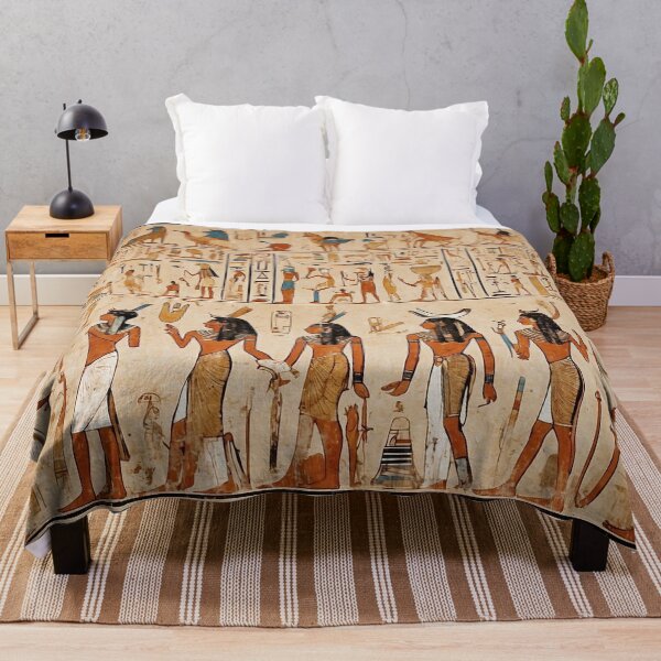 Item preview, Egyptian Hieroglyphics on the Temple Wall - 4 designed and sold by nyathiwa.