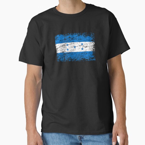 Item preview, Honduras flag used look designed and sold by GeogDesigns.