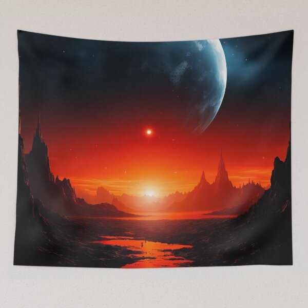 Item preview, Red Planet Reverie Art  designed and sold by lematworks.