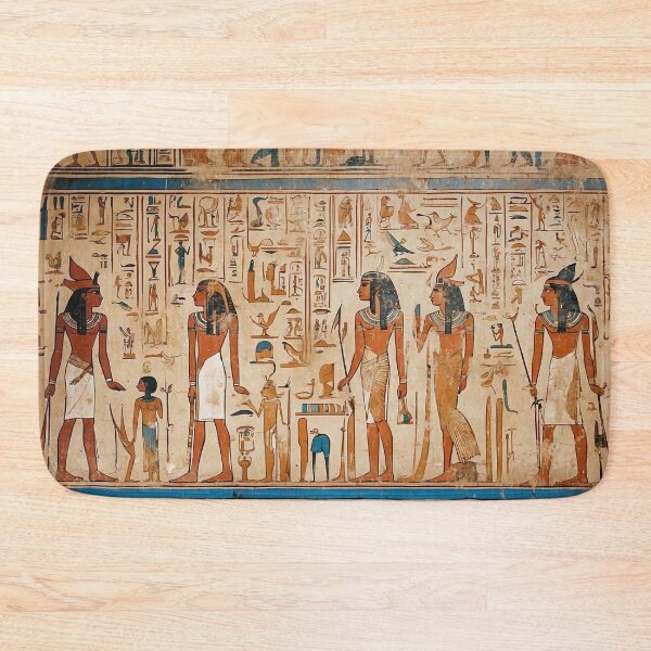 Item preview, Egyptian Hieroglyphics on the Temple Wall - 5 designed and sold by nyathiwa.