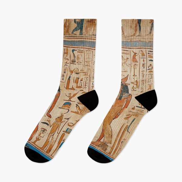 Item preview, Egyptian Hieroglyphics on the Temple Wall - 5 designed and sold by nyathiwa.