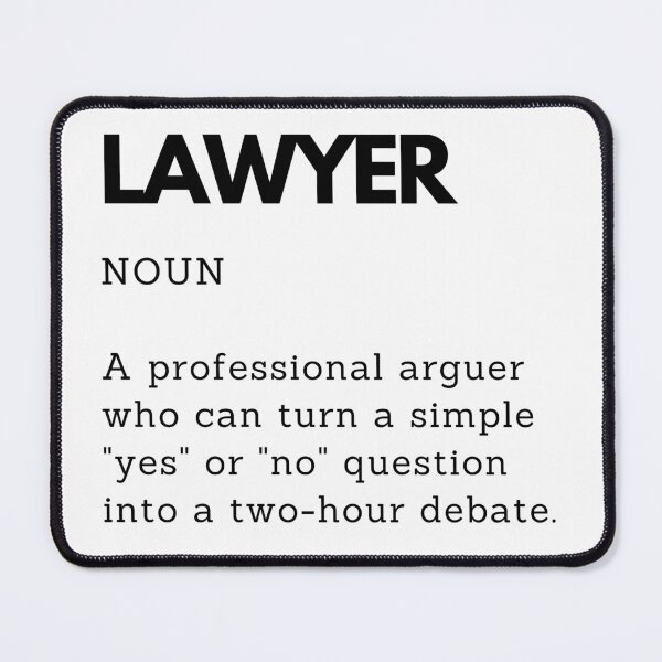 Item preview, Lawyer Definition Funny Gift for Lawyer designed and sold by PakoArtStudio.