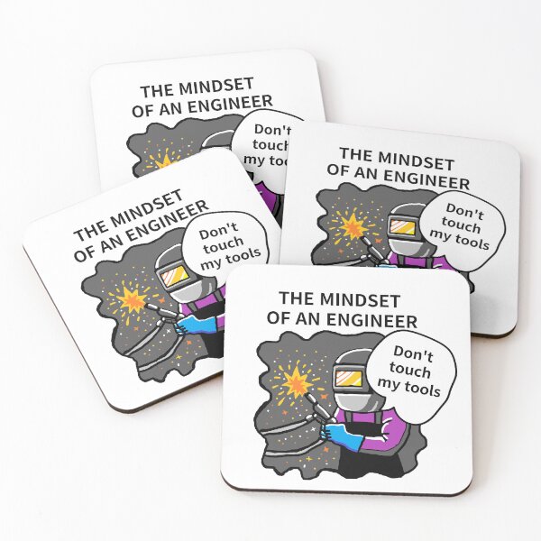 Item preview, THE MINDSET  OF AN ENGINEER, Do not touch  my tools designed and sold by zzzozzo.