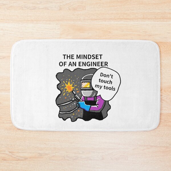 Item preview, THE MINDSET  OF AN ENGINEER, Do not touch  my tools designed and sold by zzzozzo.