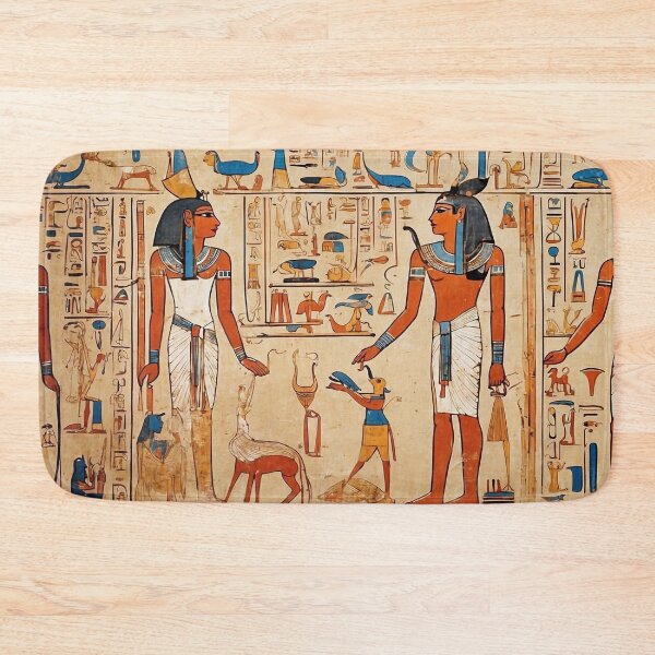 Item preview, Egyptian Hieroglyphics on the Temple Wall - 6 designed and sold by nyathiwa.