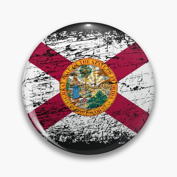 Item preview, Florida flag used look designed and sold by GeogDesigns.